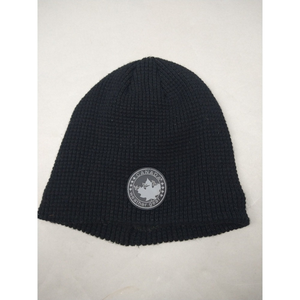 Canada Weather Gear winter hat Beanie sherpa lining